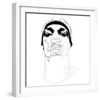 Snoop Dog-Logan Huxley-Framed Art Print