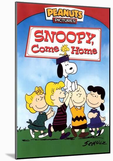 Snoopy Come Home-null-Mounted Poster
