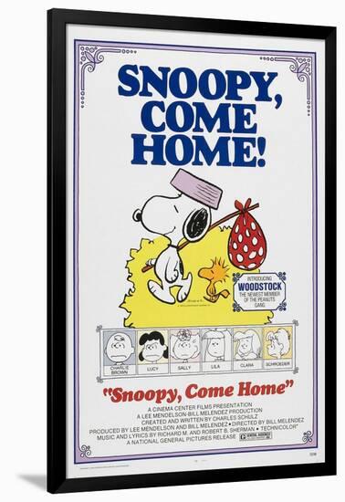 Snoopy, Come Home!-null-Framed Art Print