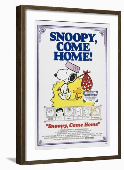 Snoopy, Come Home!-null-Framed Art Print