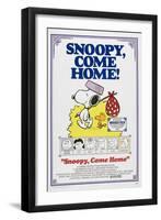 Snoopy, Come Home!-null-Framed Art Print