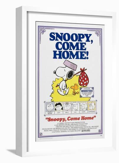 Snoopy, Come Home!-null-Framed Art Print