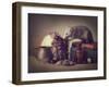 Snoozy and Jimmy-Ellen Van Deelen-Framed Photographic Print