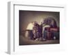 Snoozy and Jimmy-Ellen Van Deelen-Framed Photographic Print