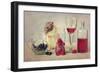 Snoozy Loves to Eat-Ellen Van Deelen-Framed Photographic Print