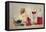 Snoozy Loves to Eat-Ellen Van Deelen-Framed Stretched Canvas