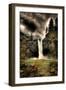 Snoqualmie Falls, Washington - View of Waterfall - Sepia Tone-Lantern Press-Framed Art Print