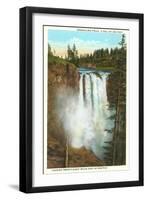 Snoqualmie Falls, Washington-null-Framed Art Print