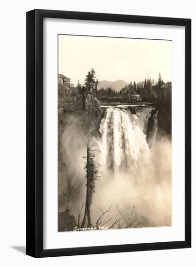 Snoqualmie Falls-null-Framed Art Print