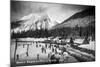 Snoqualmie Pass, Washington - View of the Ski Summit-Lantern Press-Mounted Art Print