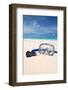 Snorkel Equipment on a Tropical Beach-haveseen-Framed Photographic Print