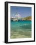 Snorkelers in Idyllic Cove, Norman Island, Bvi-Trish Drury-Framed Photographic Print