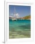 Snorkelers in Idyllic Cove, Norman Island, Bvi-Trish Drury-Framed Photographic Print