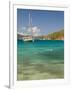 Snorkelers in Idyllic Cove, Norman Island, Bvi-Trish Drury-Framed Photographic Print