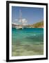 Snorkelers in Idyllic Cove, Norman Island, Bvi-Trish Drury-Framed Photographic Print