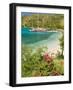 Snorkelers in Idyllic Pirates Bight Cove, Bight, British Virgin Islands-Trish Drury-Framed Photographic Print