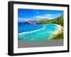 Snorkeling Bay in Oahu,Hawaii-Lorcel-Framed Photographic Print