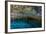 Snorkeling Cenote Cavern at Tulum. Cancun. Traveling through Mexico.-diegocardini-Framed Photographic Print