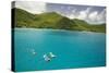 Snorkeling in Hawksnest Bay at St. John Island-Macduff Everton-Stretched Canvas