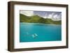 Snorkeling in Hawksnest Bay at St. John Island-Macduff Everton-Framed Photographic Print