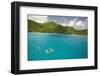 Snorkeling in Hawksnest Bay at St. John Island-Macduff Everton-Framed Photographic Print