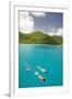 Snorkeling in Hawksnest Bay at St. John Island-Macduff Everton-Framed Photographic Print