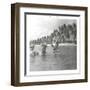 Snorkeling with the Kids-null-Framed Art Print