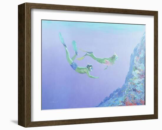 Snorklers-William Ireland-Framed Giclee Print