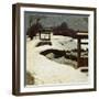 Snow, 1906-Giuseppe Pelizza da volpedo-Framed Giclee Print