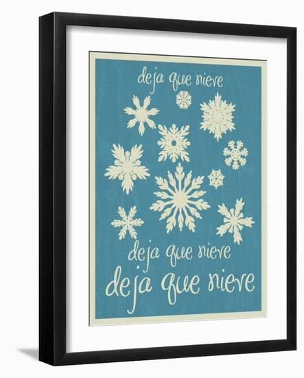 Snow 1-Erin Clark-Framed Giclee Print