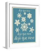 Snow 1-Erin Clark-Framed Giclee Print