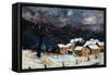 Snow 57-Pol Ledent-Framed Stretched Canvas