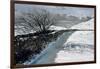 Snow Above Barbondale, Barbon, nr Kirby Lonsdale, Cumbria-John Cooke-Framed Giclee Print