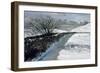 Snow Above Barbondale, Barbon, nr Kirby Lonsdale, Cumbria-John Cooke-Framed Giclee Print