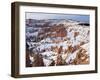 Snow and Hoodoos from Sunrise Point, Bryce Canyon National Park, Utah-James Hager-Framed Photographic Print
