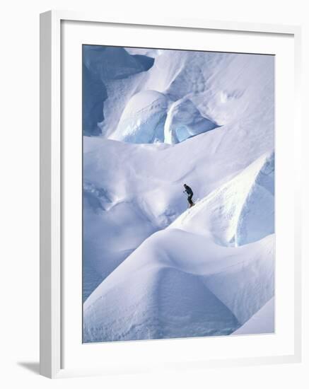 Snow and Solitude-null-Framed Premium Photographic Print