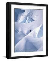 Snow and Solitude-null-Framed Photographic Print