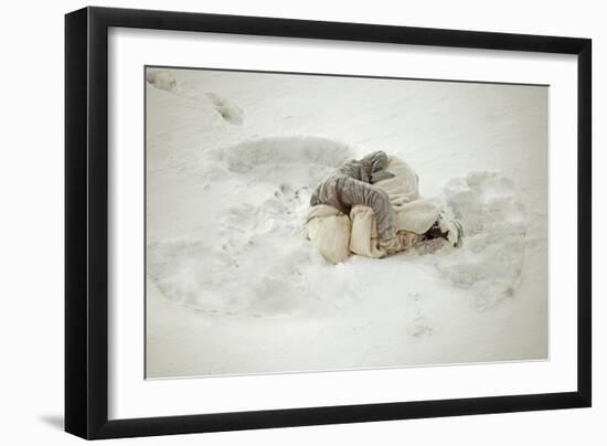 Snow Angel, 2014-Elinleticia H?gabo-Framed Giclee Print