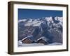 Snow as Far as the Eye Can Reach in the Swiss Alps-Armin Mathis-Framed Photographic Print