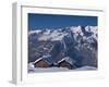 Snow as Far as the Eye Can Reach in the Swiss Alps-Armin Mathis-Framed Photographic Print