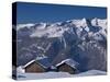 Snow as Far as the Eye Can Reach in the Swiss Alps-Armin Mathis-Stretched Canvas