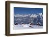 Snow as Far as the Eye Can Reach in the Swiss Alps-Armin Mathis-Framed Photographic Print