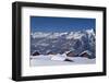 Snow as Far as the Eye Can Reach in the Swiss Alps-Armin Mathis-Framed Photographic Print