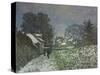 Snow at Argenteuil, 1874-Claude Monet-Stretched Canvas