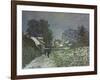 Snow at Argenteuil, 1874-Claude Monet-Framed Giclee Print