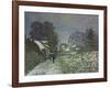 Snow at Argenteuil, 1874-Claude Monet-Framed Giclee Print