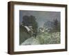 Snow at Argenteuil, 1874-Claude Monet-Framed Giclee Print