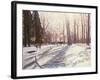 Snow at Broadlands-Paul Stewart-Framed Giclee Print