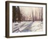 Snow at Broadlands-Paul Stewart-Framed Giclee Print