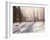 Snow at Broadlands-Paul Stewart-Framed Giclee Print